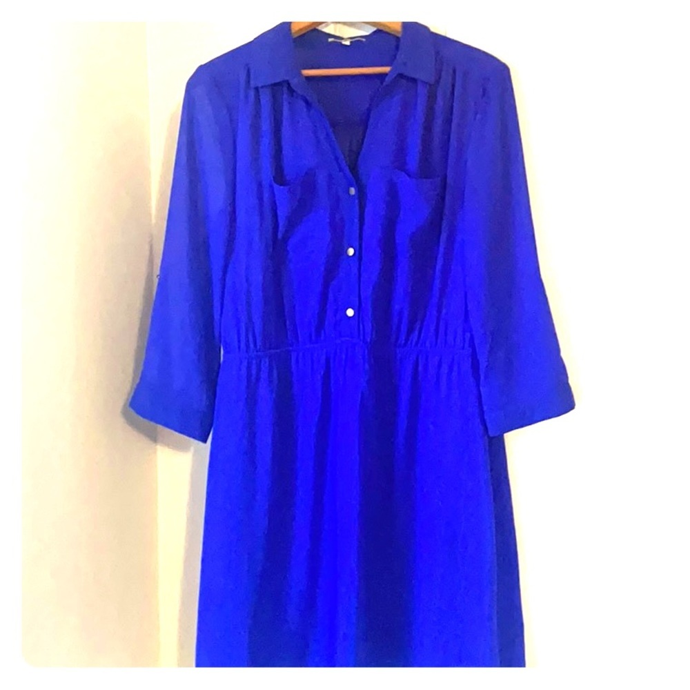 Charlotte Russe Sheer Blue Dress